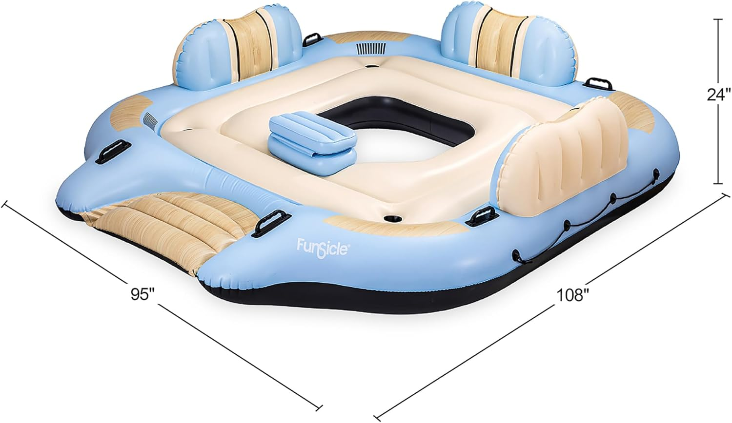 Funsicle: Inflatable Pool & Water Float image number 1