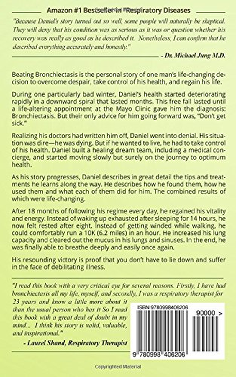 Beating Bronchiectasis: How I Went from Diagnosis to Full Recovery in Just One Year image number 1