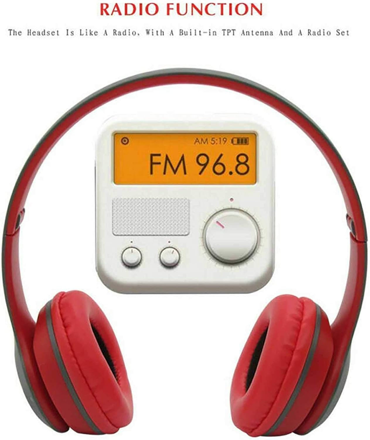 ELLENNE Headphones Bluetooth 4.1 Wireless / 3.5 Mm Headphone - Colour White - Item Number 47