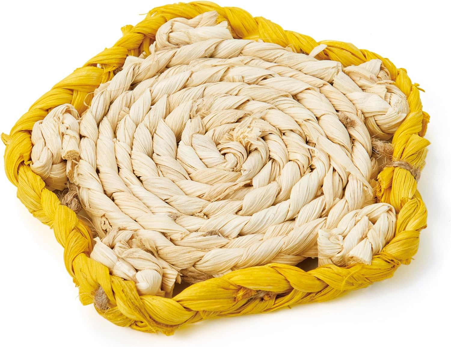 Minimal Land ML-662 Hamster Carnival Star Mat, Set of 2, Natural Material, Star Shape Mat, for Small Animals, Safe to Bite image number 4