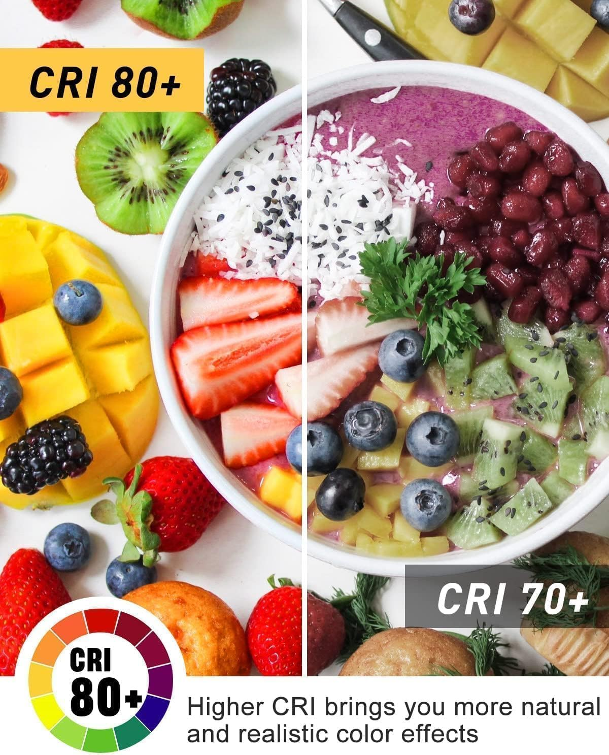 Bonlux MR11 12V 10W Spotlight Bulb 2 Pin 35Mm GU4 Halogen Bulbs, MR11 Bulb Dimmable Warm White 2800K Glass Cover for Kitchen, Bathroom Lighting, Pack of 8 image number 2