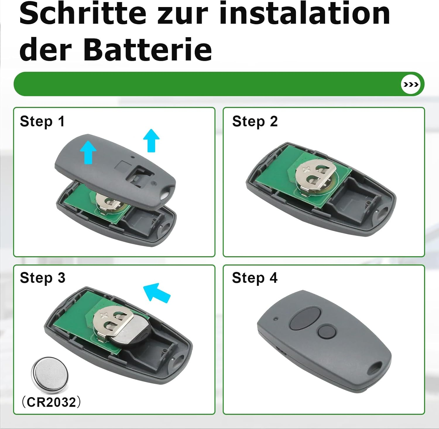 Marantec Handheld Transmitter 868.3 Mhz for 302 384 304 313 321 323 131, Replacement Remote Control for Marantec, 2 Channel, Pack of 3 image number 2