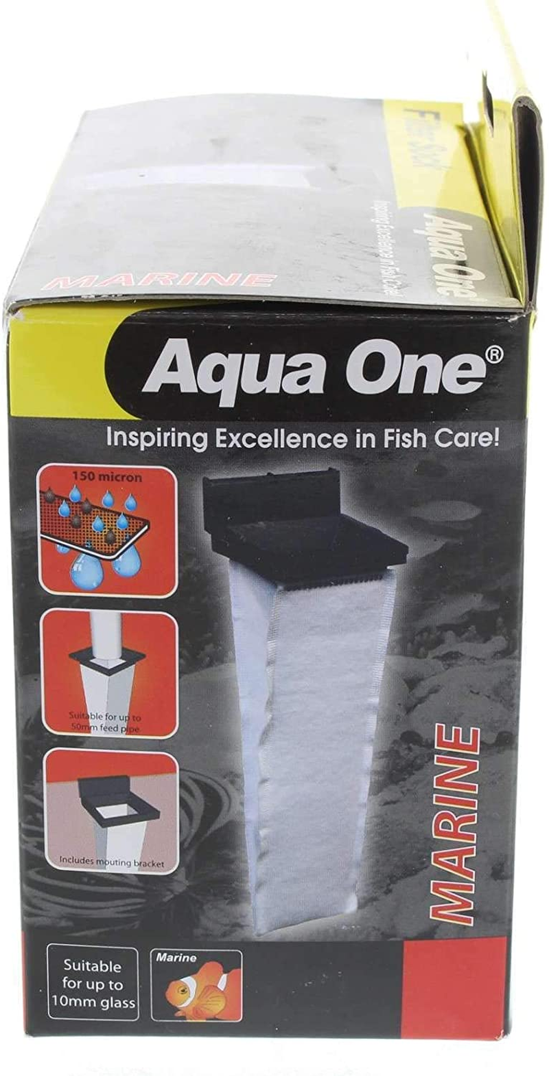 Filter Sock 37X10X10Cm Suit up to 10Mm Glass Fish Tank Aquarium Aqua One 50102 image number 1