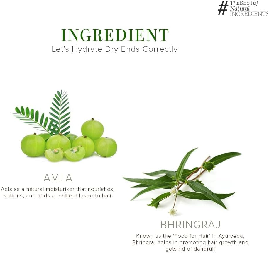 Khadi Natural Herbal Amla and Bhringraj Shampoo, 210Ml (Pack of 2) image number 2