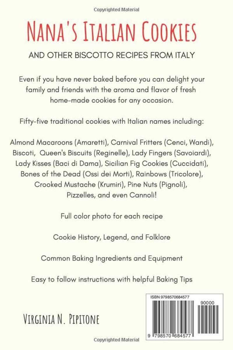 Nana'S Italian Cookies: and Other Biscotto Recipes from Italy image number 1