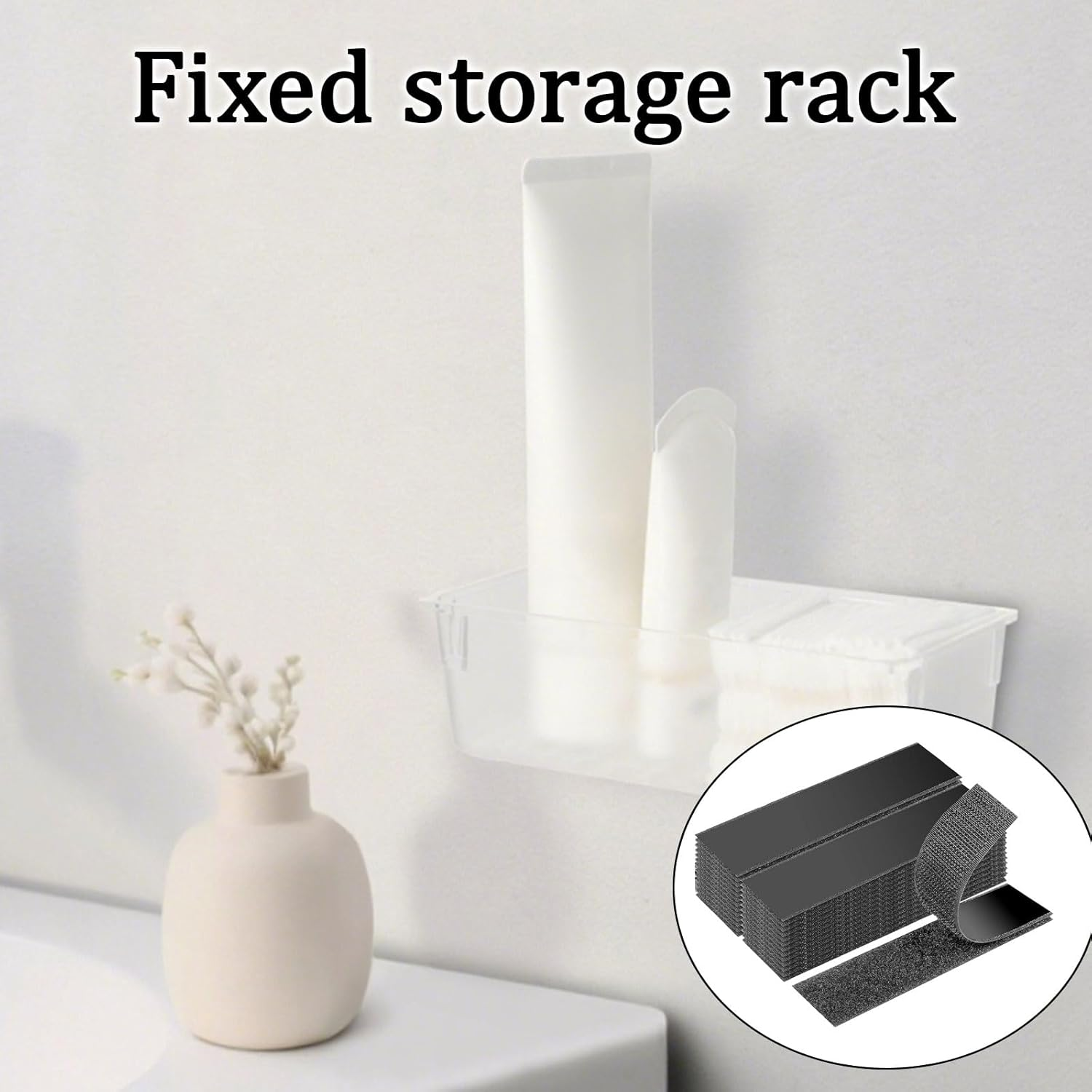 30 Pcs Velcro Tape, Velcro Dots,For Office,Home Carpet, Sofa Cushion, Etc, Heavy Duty Double Sided Tape (10 Cmx 2.5Cm) image number 4