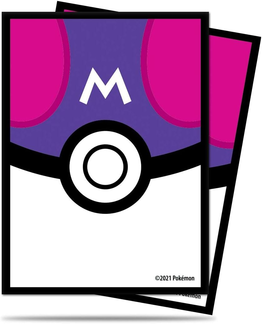 Ultra Pro E-15666 Deck Protector Sleeves-Pokemon Master Ball 65Pk, Multi