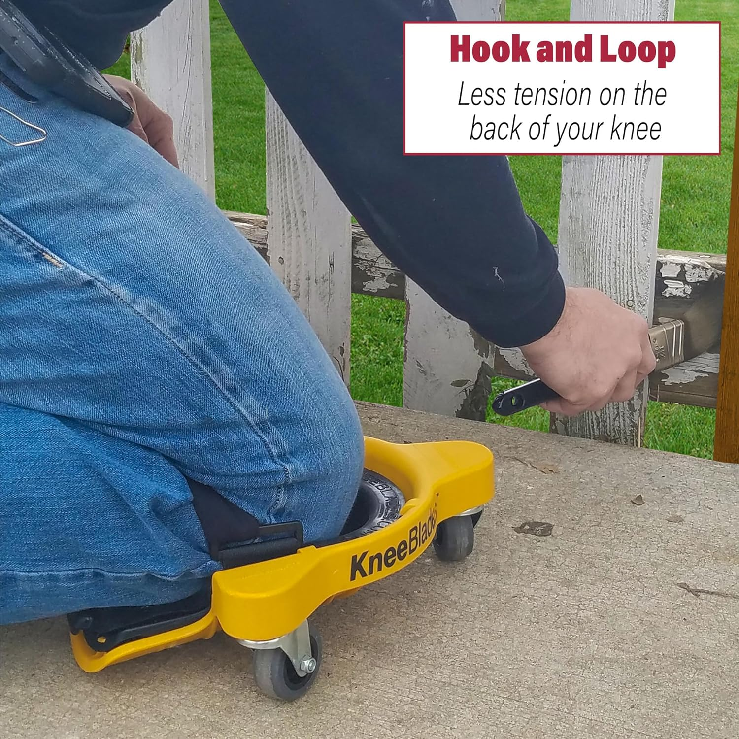 Milescraft Workshop Knee Blades Workshop & Worksite Tools image number 1