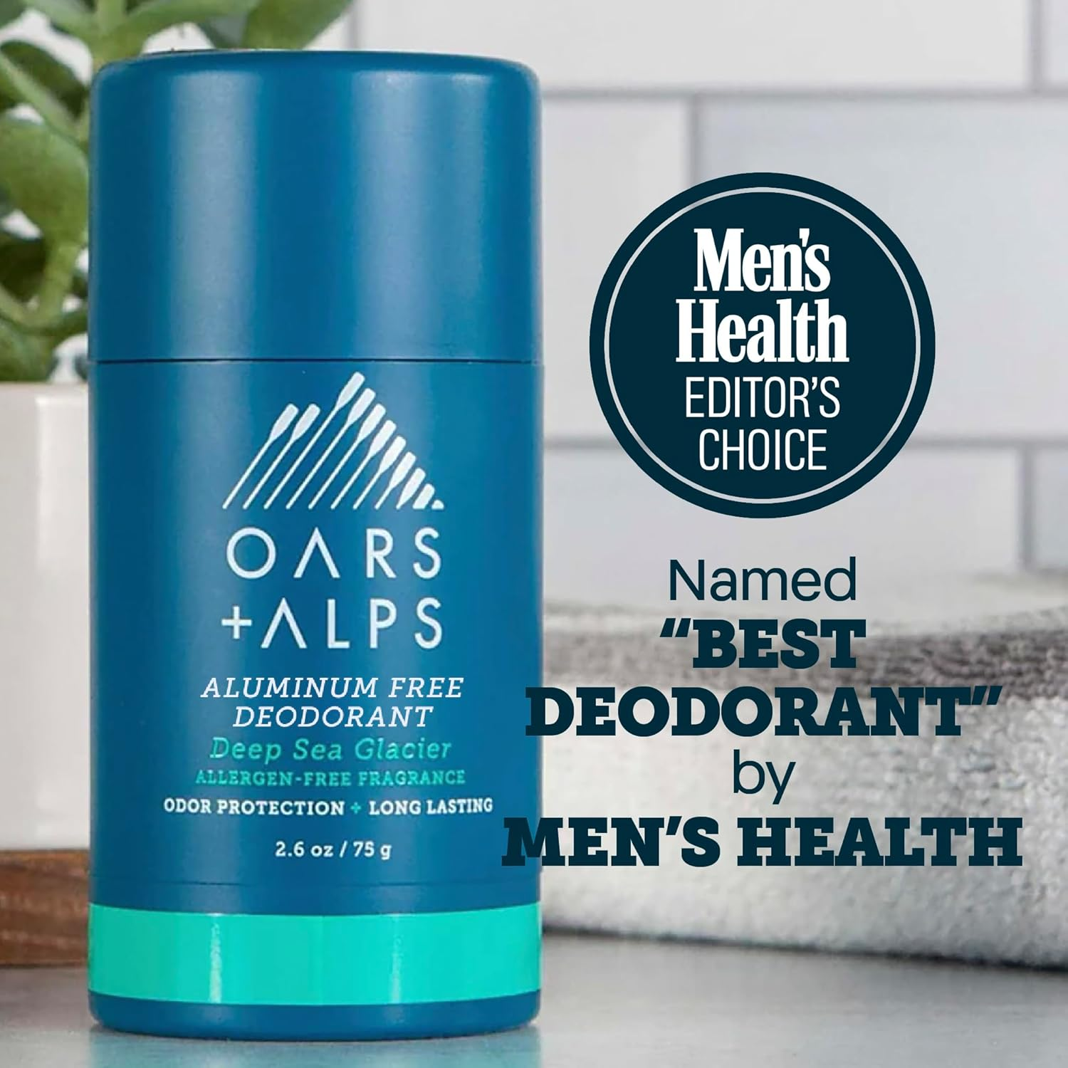 Oars + Alps Natural Deodorant, Allergen-Free Fragrance, Aluminum Free, Alcohol Free, Fights Odours, 80G image number 4