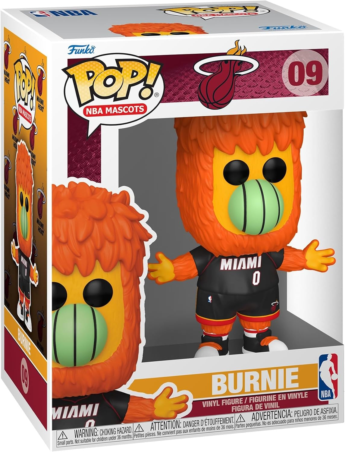 FUNKO POP! NBA: Mascots - Miami - Burnie image number 6
