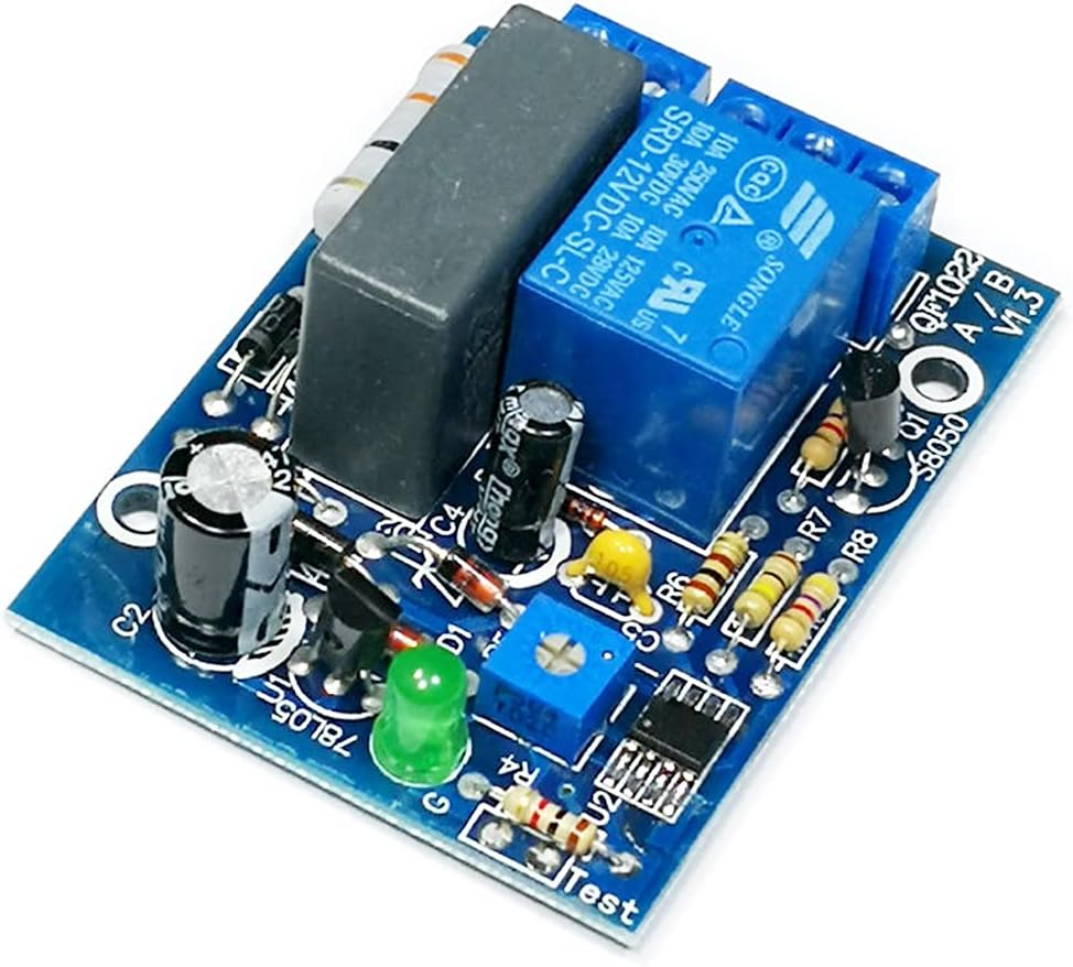 Timer Delay Switch Module, AC 100V~250V Timing Turn On/Off Board Relay Module for Lighting Equipment and Electrical Appliance (0~10Hours)
