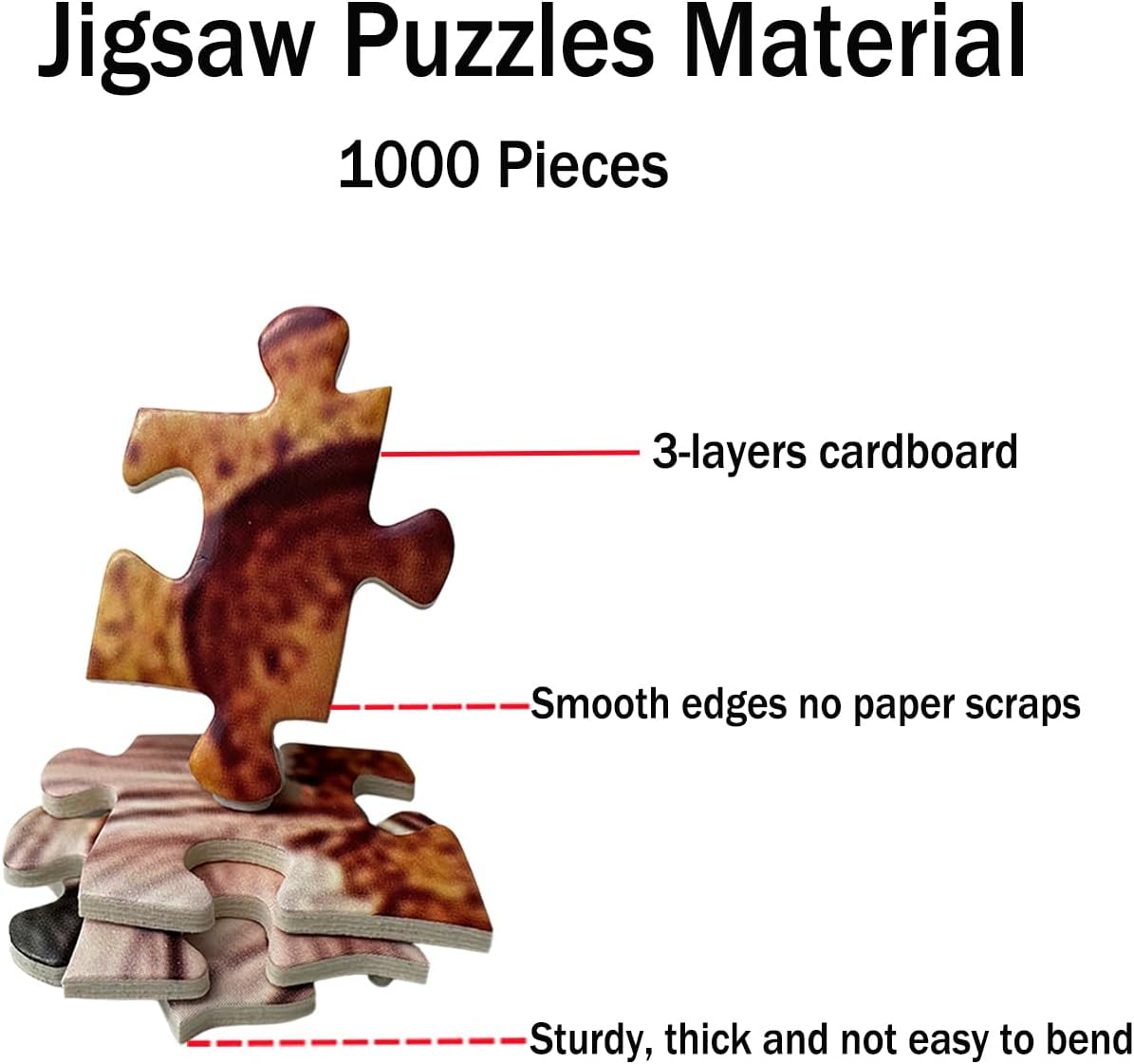Jigsaw Puzzles for Adults 1000 Pieces Impossible Hard Difficult Challenging Puzzles for Teen 1000Pc Puzzle Whimsical Garden Flowers Mushroom Plant Jigsaw Puzzle 1000 Piece 28 X 20 Inch image number 4