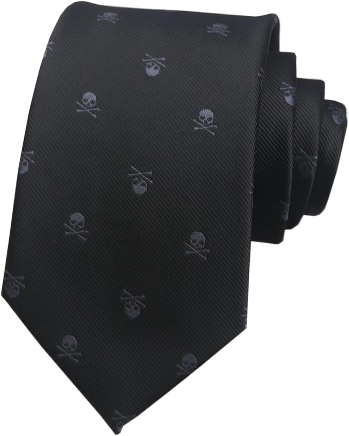 Secdtie Men'S Classic Stripe Jacquard Woven Silk Tie Formal Party Suit Necktie