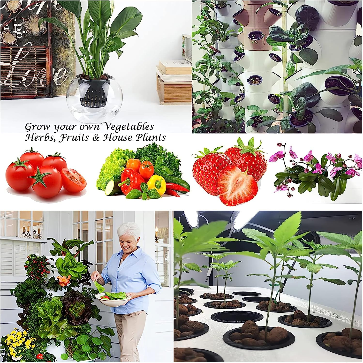 100 Pack Garden Slotted Mesh Net Cups, 2" round Hydroponic Net Pots Cups, Wide Lip Bucket Basket for Hydroponics for Hydroponics & Aquaponics, Indoor and Outdoor Plant Growth, Multi-Purpose image number 4