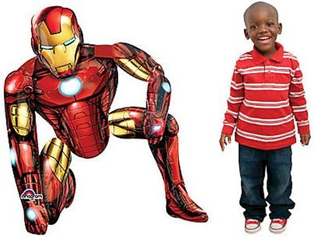 Anagram International Iron Man Air Walker, Multi-Color image number 1