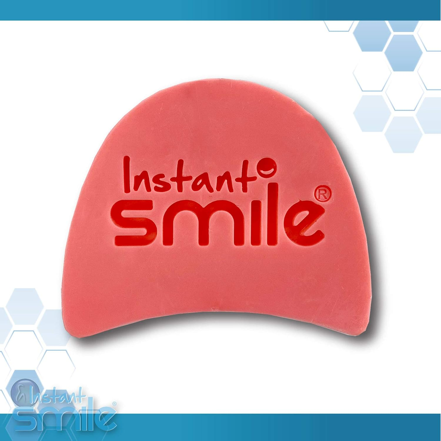 Instant Smile - the Disk Denture Reliner - Forms Using Hot Water