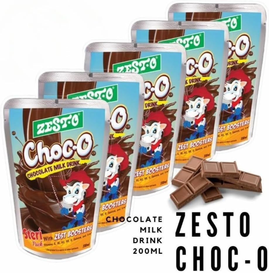 Zesto Hot Choc-O Milk Drink 180Ml 10 Pack image number 2