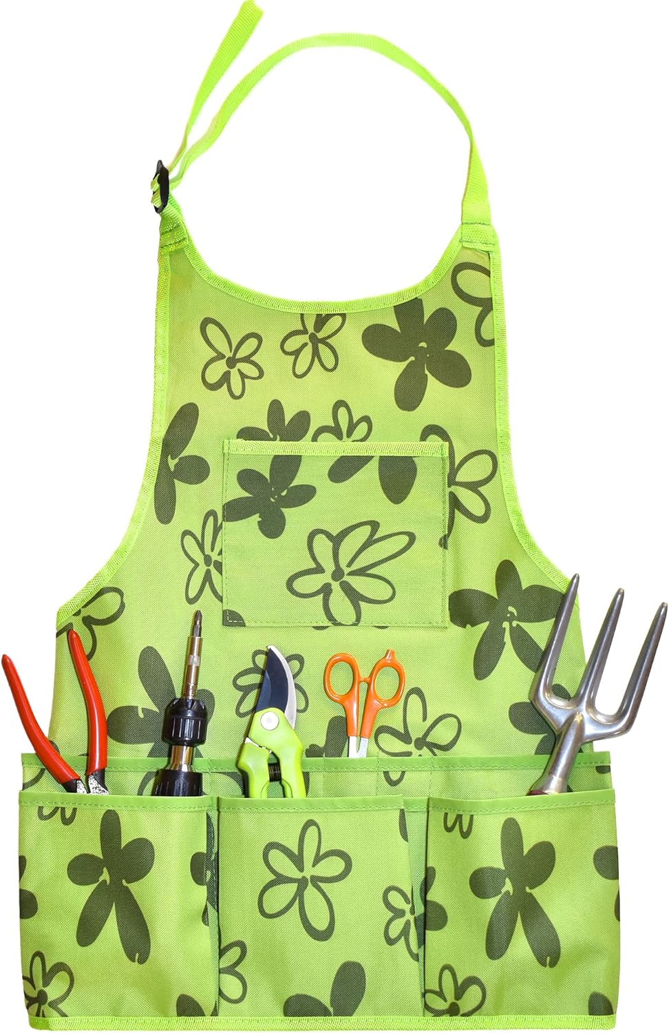 Green Thumbz Oxford Cloth Gardening Apron - 14 Pockets Waterproof Garden Aprons for Women with Pockets - Multipurpose Aprons for Gardening, Cooking, Cleaning and Woodworking - Gardening Aprons