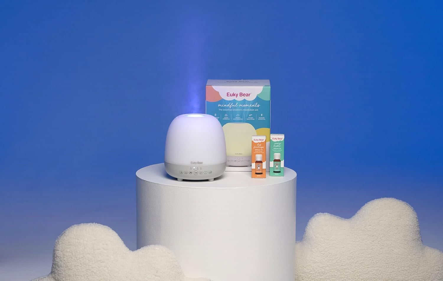 Euky Bear Worry Buster 10Ml, Relax, Soothing, Mandarin, Lavender & Siberian Fir Diffuser Oil image number 2