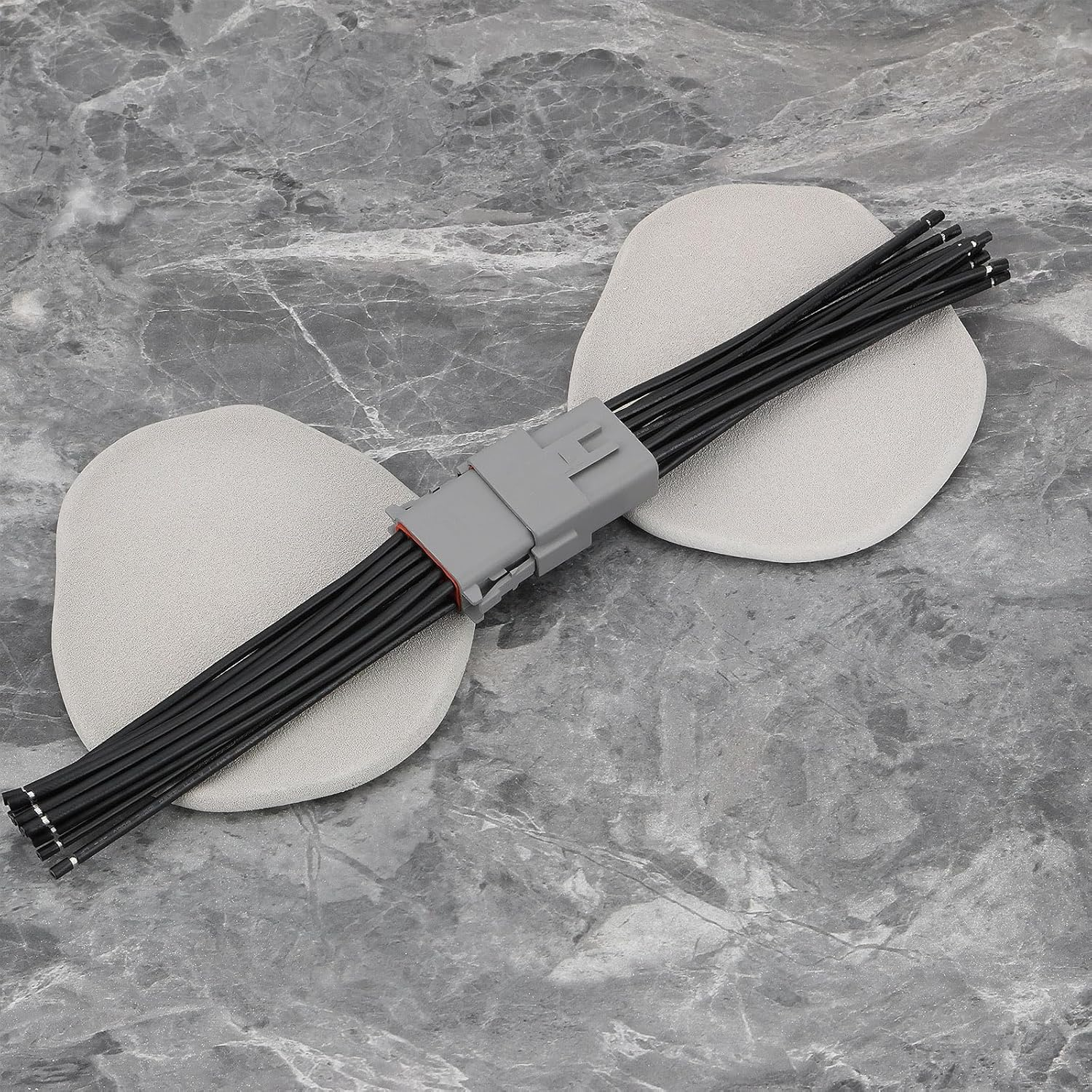 Emagtech 2Pcs 12 Pin Automotive Sealed Electric Plug DT04-12P DT06-12S for Automotive and Industrial Applications 15Cm 14AWG image number 5