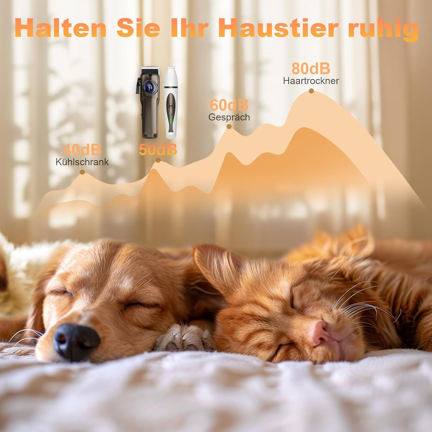 Dog Paw Trimmer with LED Lighting