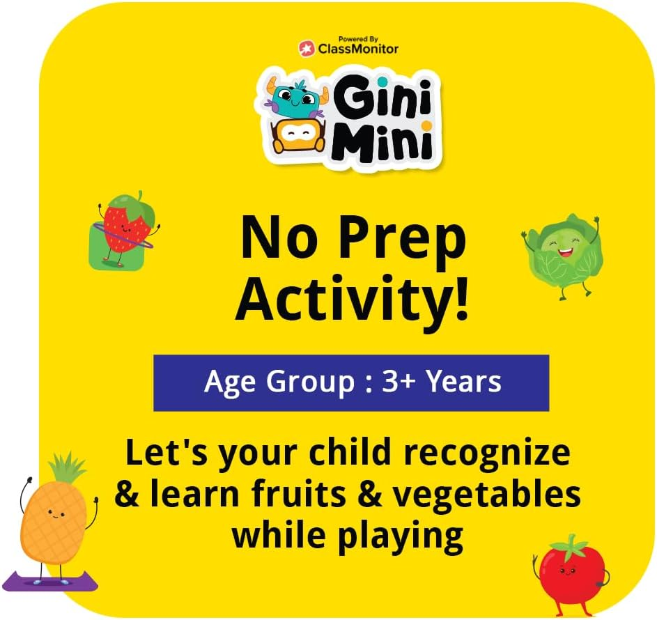 Fruits & Vegetables Jigsaw Puzzle for Kids - Set of 16 | 2 Piece Puzzle Toddler Educational Toy for Cognitive Development | Fine-Motor Skills | Age 3 & Above image number 2