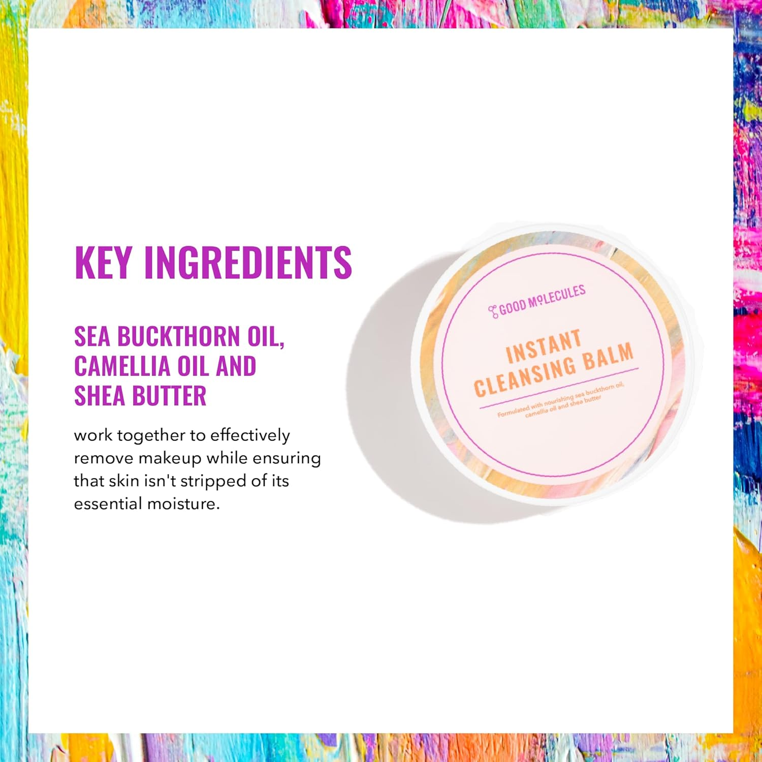 Good Molecules Instant Cleansing Balm 75G image number 2