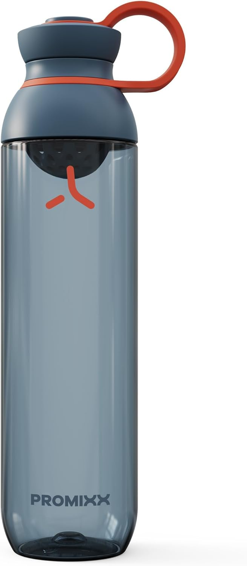 Promixx Form Sports Bottle New Edition for Infusions and Hydration - Sustainable Drinks Bottle with Leakproof Lid - 760Ml / 26Oz - Midnight Blue