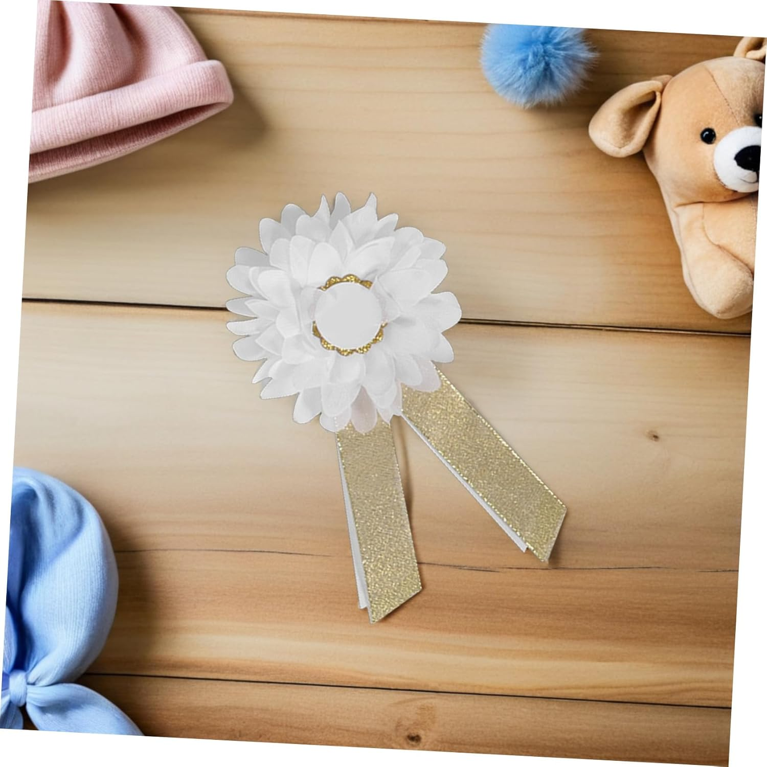 UPKOCH Adjustable Floral Maternity Sash Belt for Shower and Bridal Party Soft Breathable Pregnancy Support Band Reducing Lower Back Pressure Elegant Decorative Flower Belt for Expecting