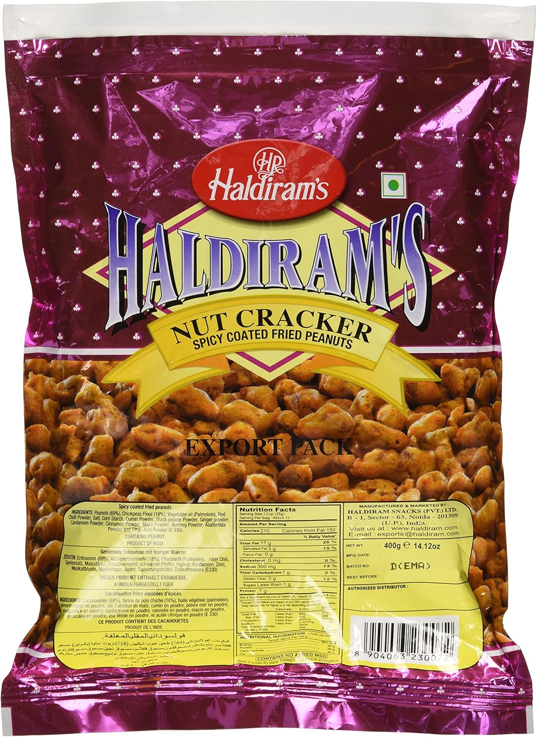 Haldirams Nut Cracker 400G image number 4