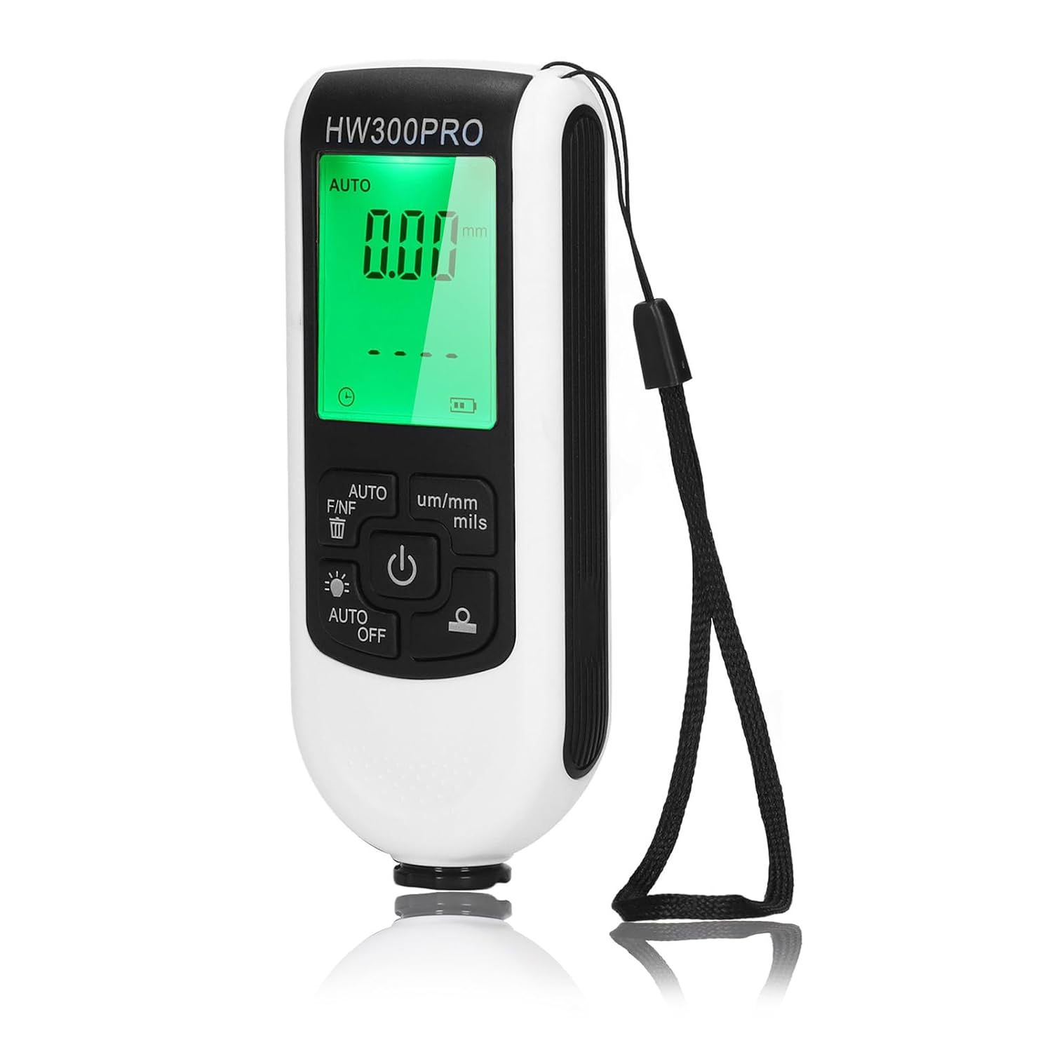 Paint Thickness Gauge, Digital Meter for Automotive Coating Thickness Tester with Automatic Shutdown Function, 1Um Resolution, FE and NFE Measuring, for Used Car Buyers