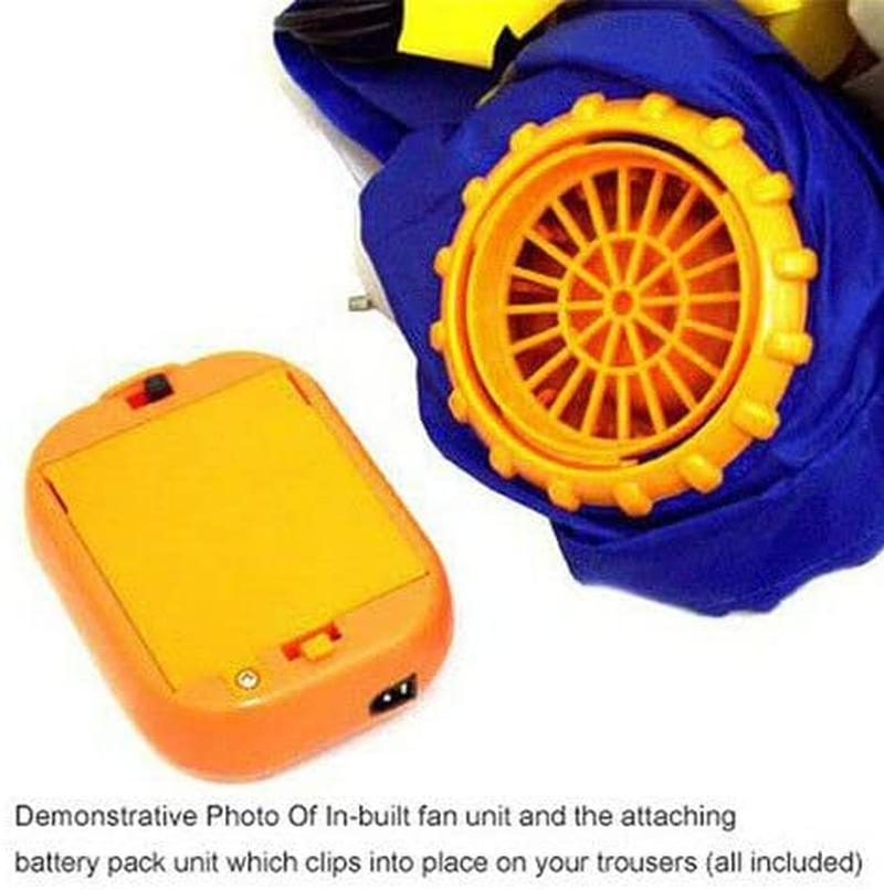 Inflatable Unicorn Costume Suit Adult Ride Novelty Fancy Dress Party Outfit Fan Novelty Cosplay Suit, One Size Fits All image number 4