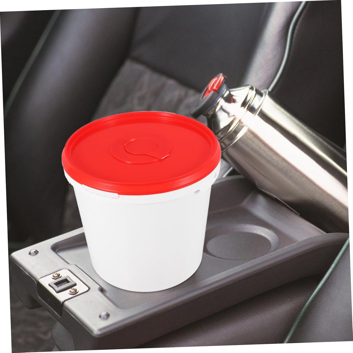 Plastic Wipes Bucket for Bathroom Travel Reusable Diapers Refillable Moisture Easy-Open Lid Compact