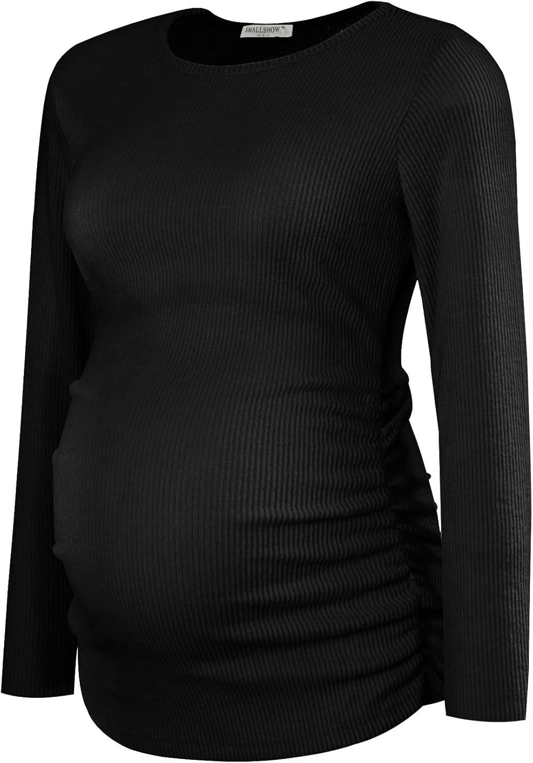 Smallshow Women'S Maternity Sweater Shirt Long Sleeve Pregnancy Top Clothes