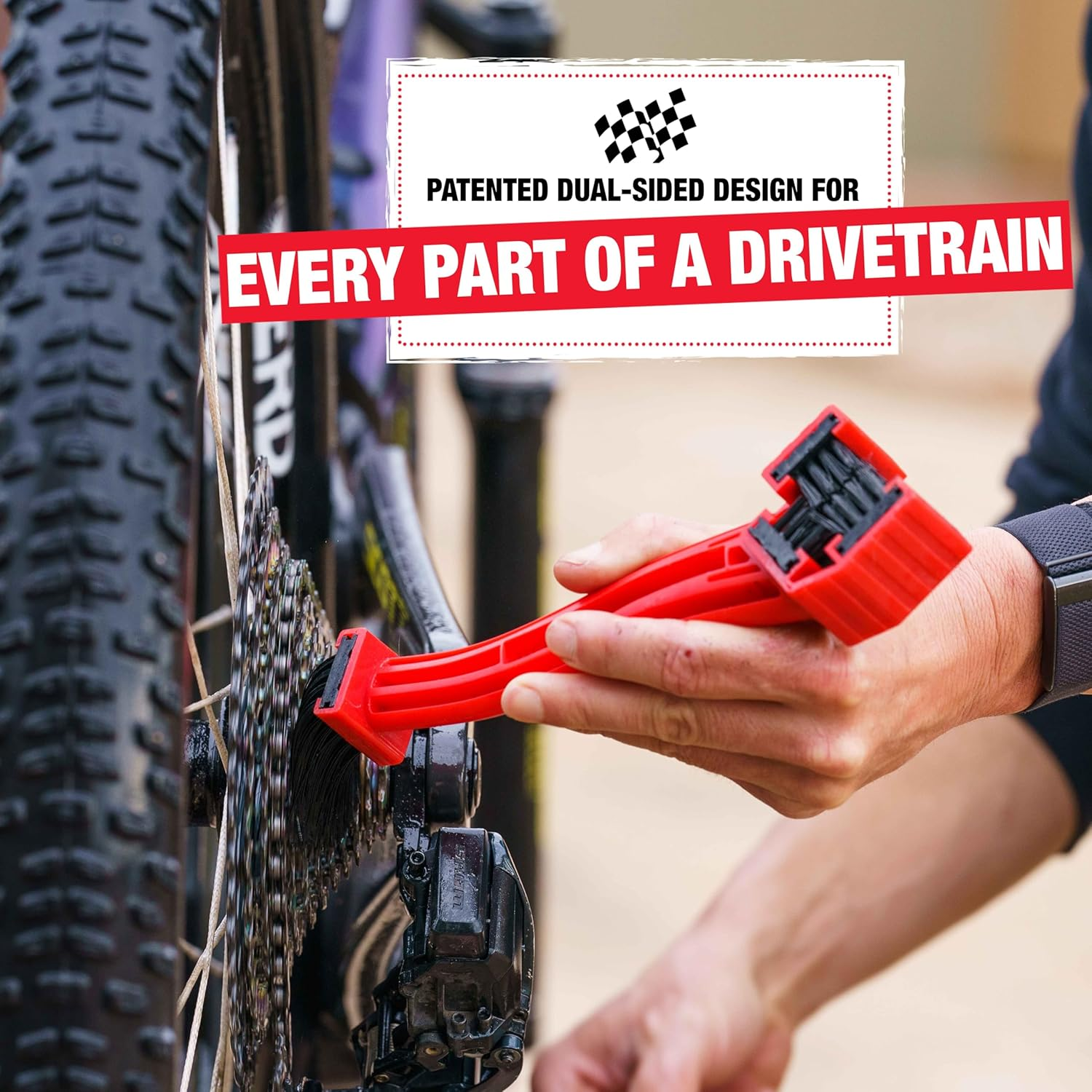 Finish Line Grunge Brush for Cleaning Gears image number 3