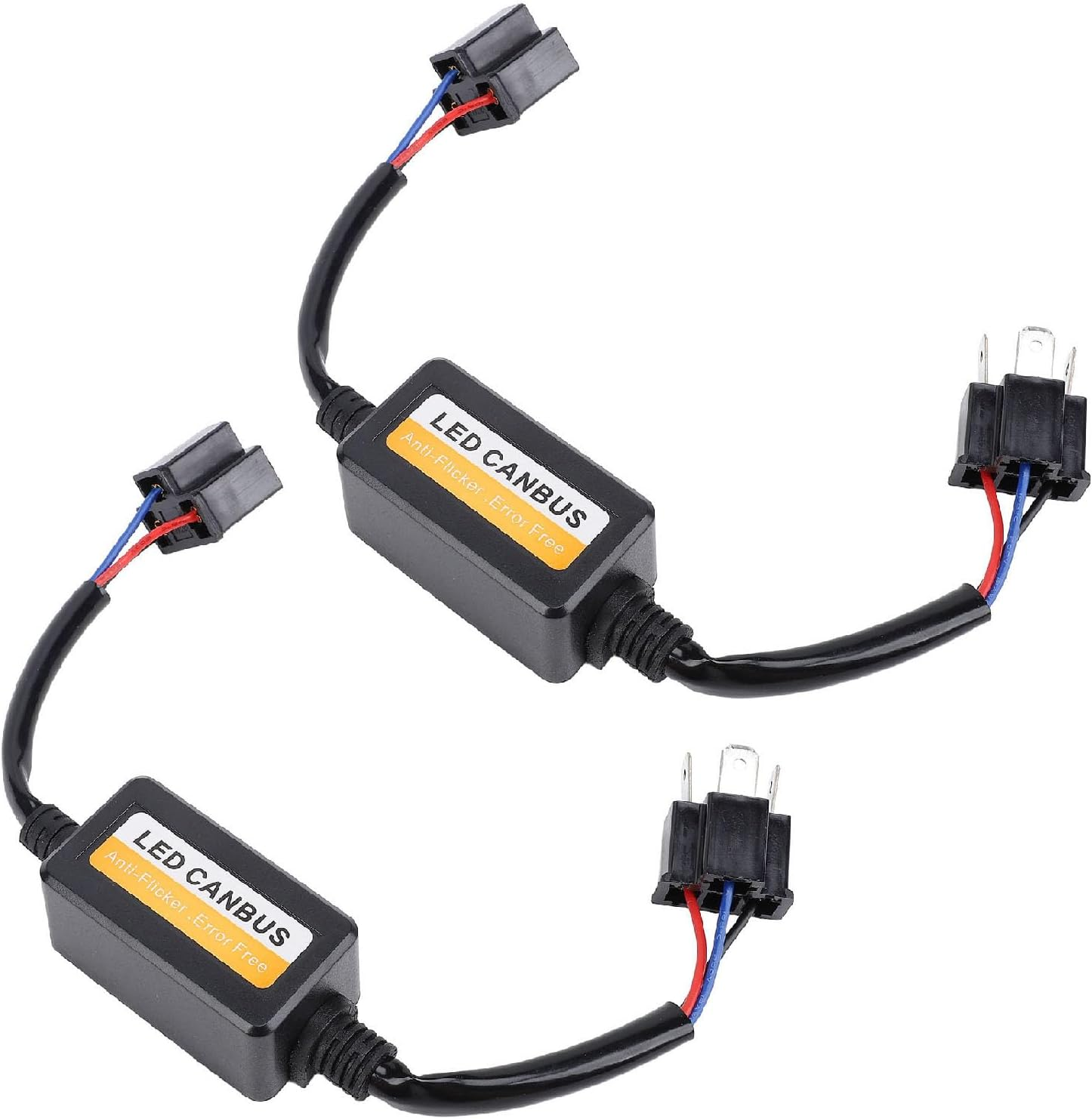2Pcs H4 LED Canbus Decoder Bypassing Wiring LED Light Decoder for Stable Quality Installation for H4 Headlight Models image number 4