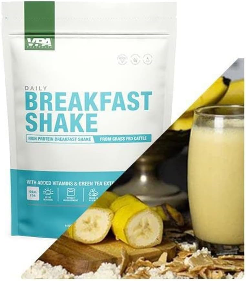 VPA&reg; Australia Breakfast Shake - Vanilla, Premium Quality, Athlete Approved, 1Kg (14 Servings)