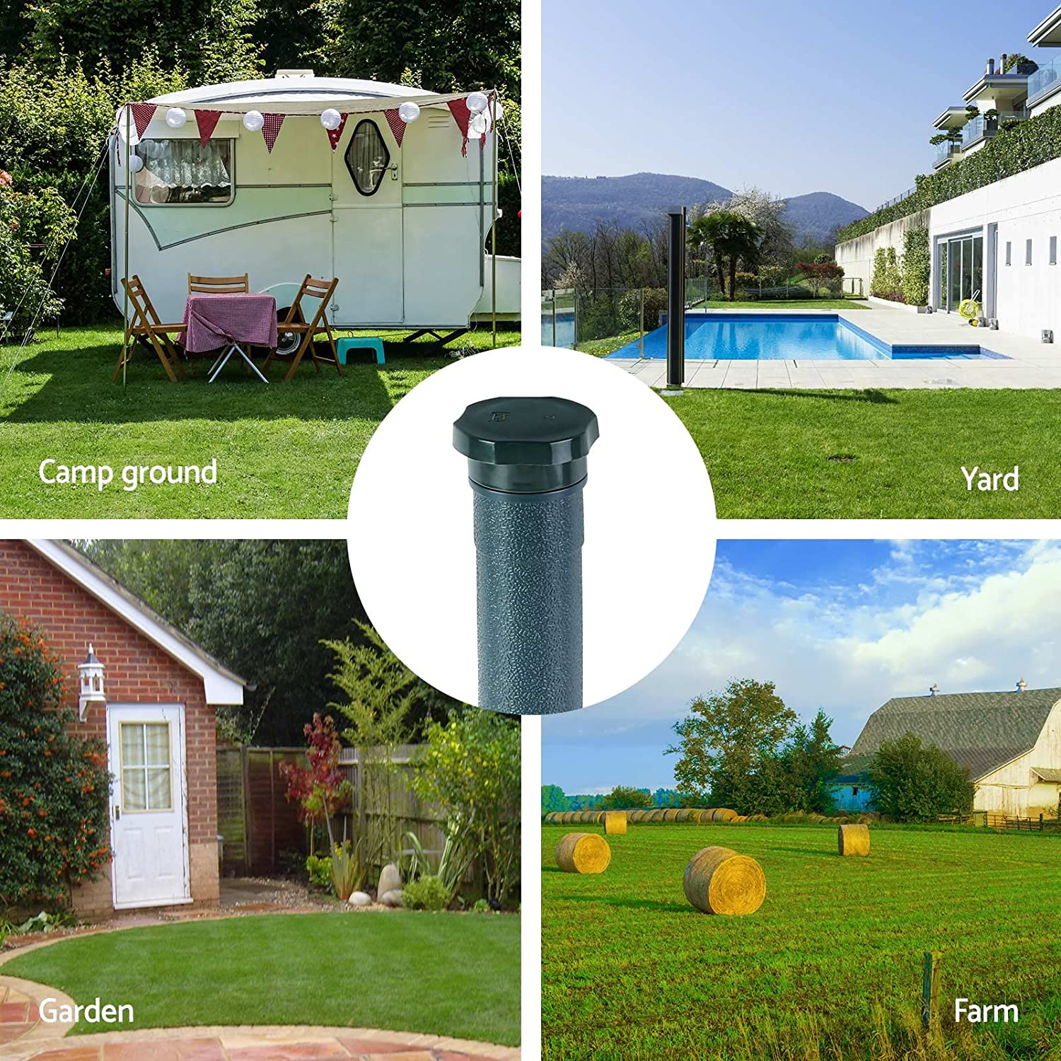 Gardeon Snake Repeller 6X Multi Pulse Ultrasonic Battery Powered Pest Repellent image number 5