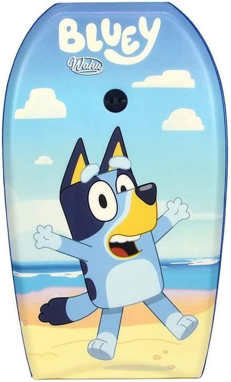Wahu Bluey Body Board, 68Cm | Fun Surfing for Kids 6+ | High-Quality & Durable Multicolored Design for Little Bluey Fans