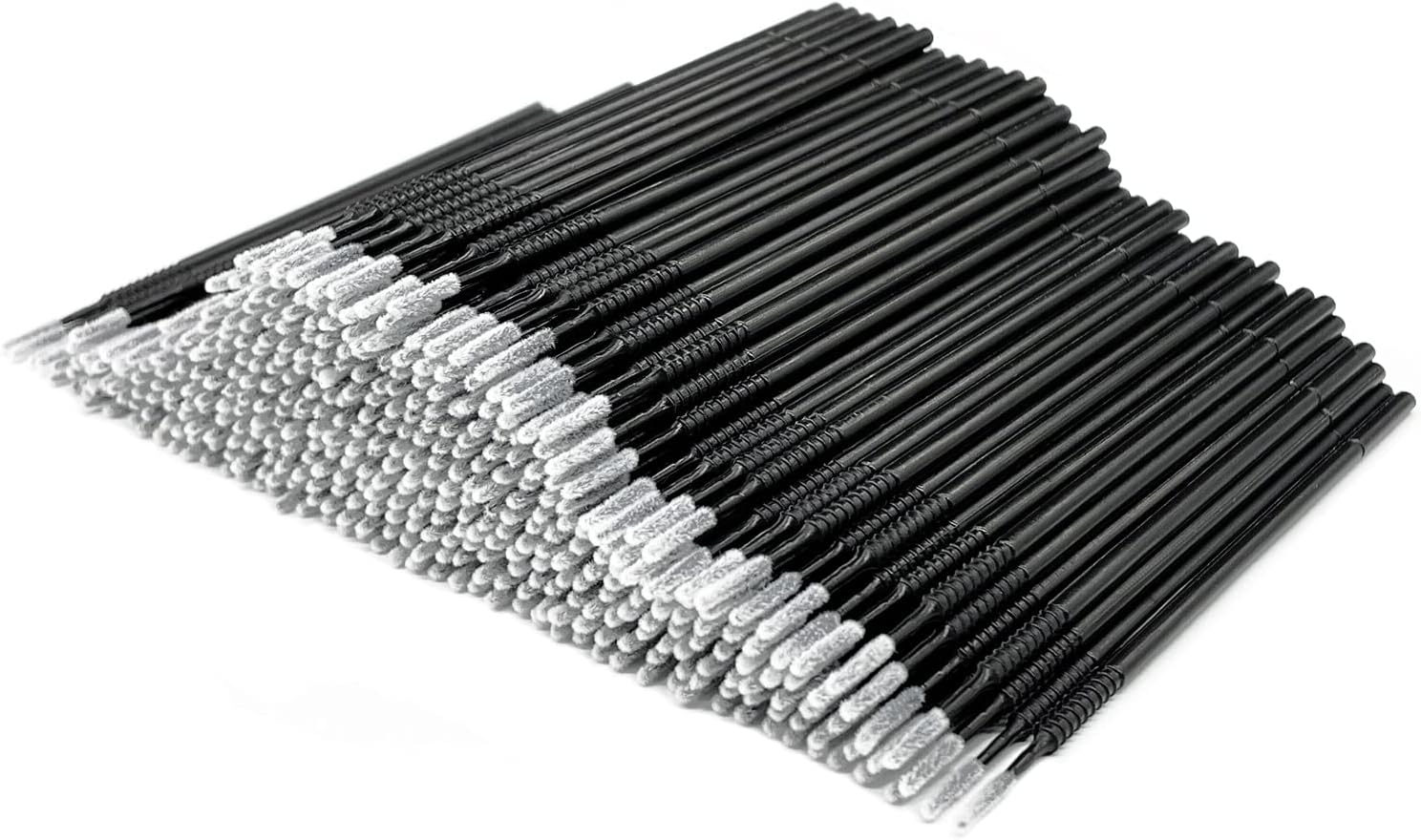 AIVIAI Disposable Micro Applicator Brush,Micro Swabs for Makeup, 400Pcs (Black) image number 3