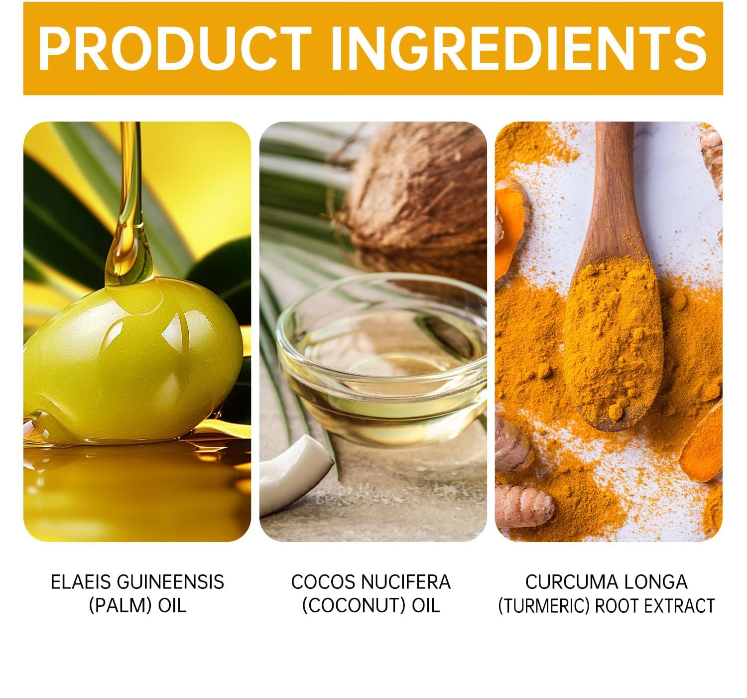 Turmeric Acid Soap Bar,Urmeric Soap Bar with Handmade Soap Bubble Mesh Bag,Skin Brightening & Hydrating Facial, Healthy Glowing Skin,100G image number 5