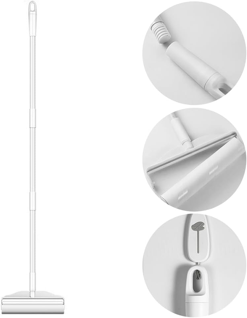 MOTRAIN Extra-Long Handle Sticky Lint Roller, Large Pet Hair Remover for Furniture, Floors & Clothes, Adhesive Refills Included, Reusable for Couches, Curtains, Carpets & Car Seats image number 6