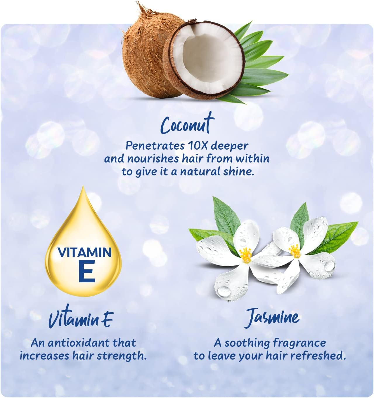 Parachute Advansed Jasmine Coconut Hair Oil, 500Ml image number 5