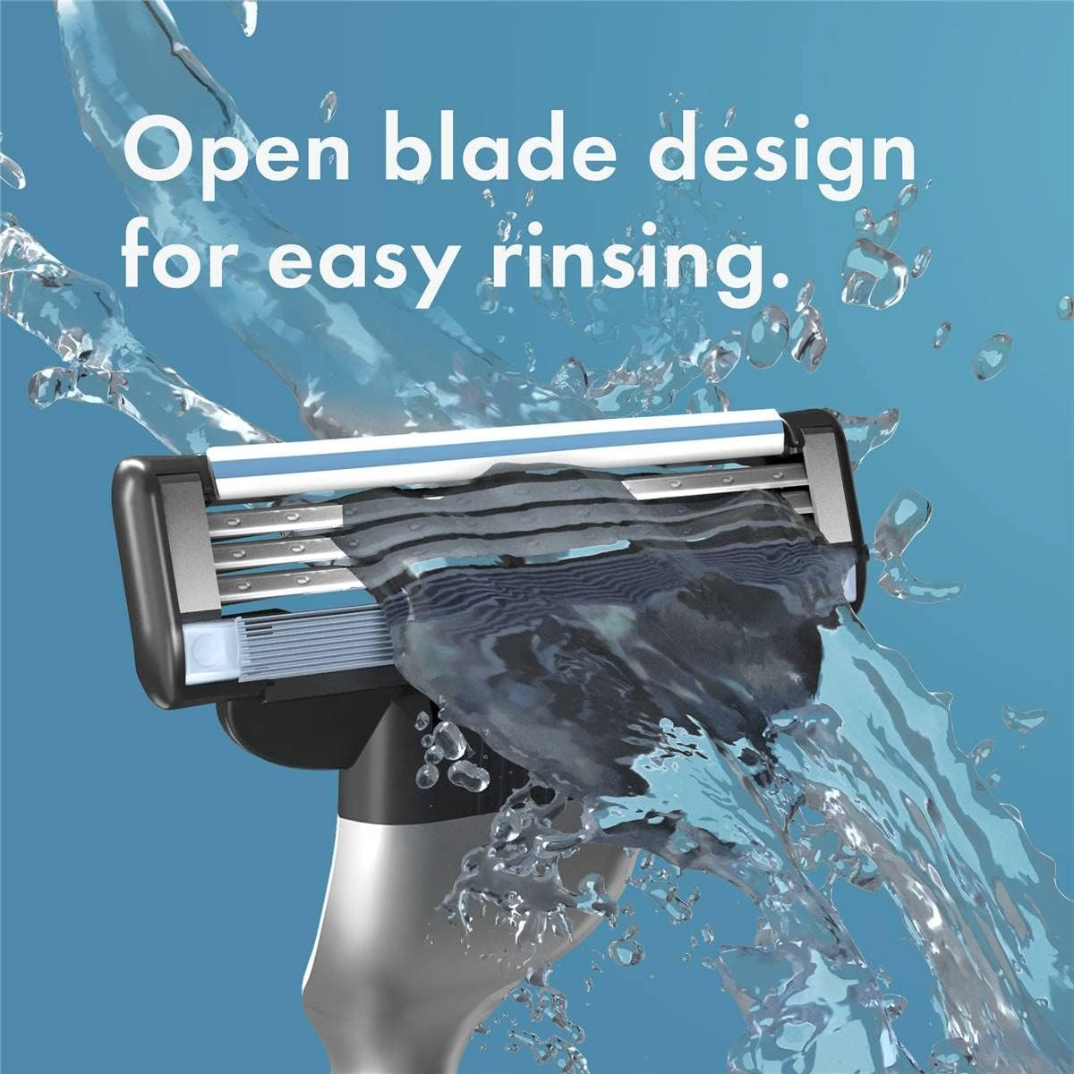 Gillette Men'S Mach3+ Manual Razor Blades Value Pack with 12 Cartridges Blade Refills image number 4