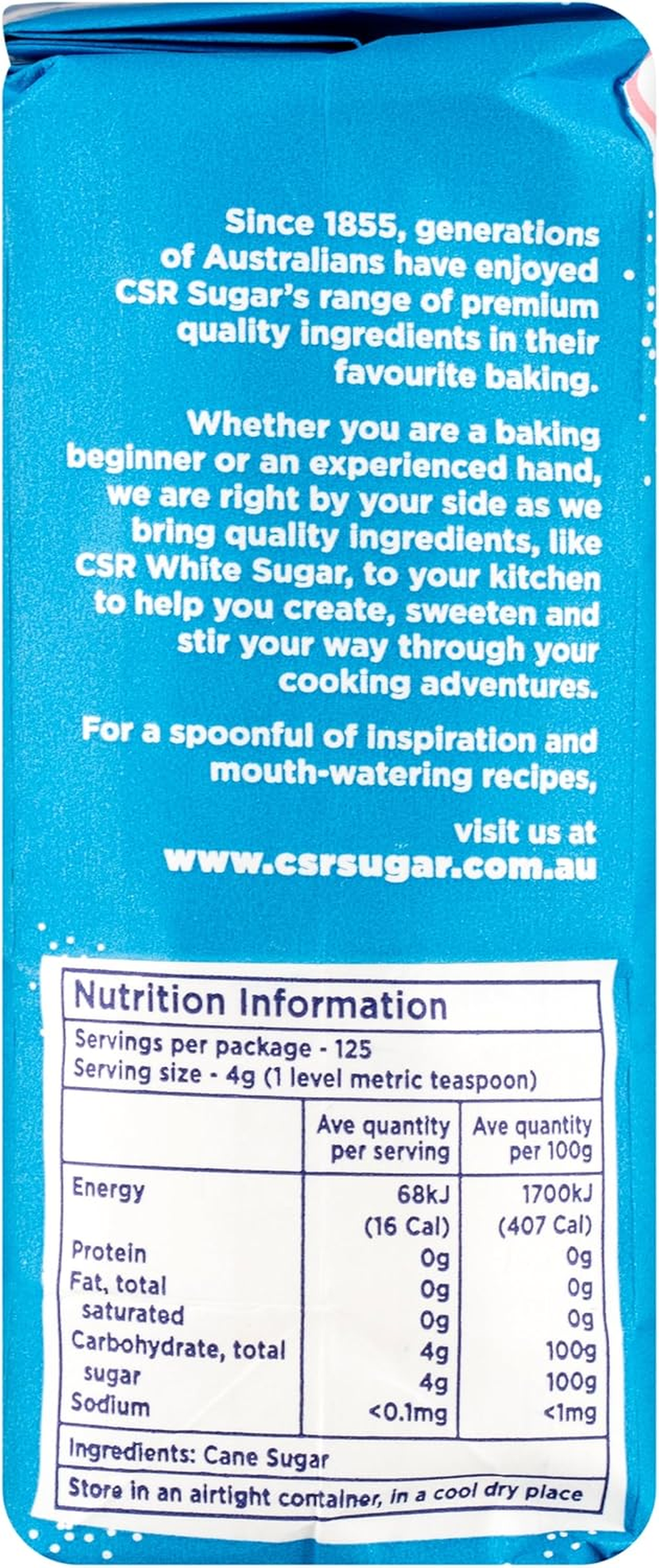 CSR White Sugar, 500G image number 1