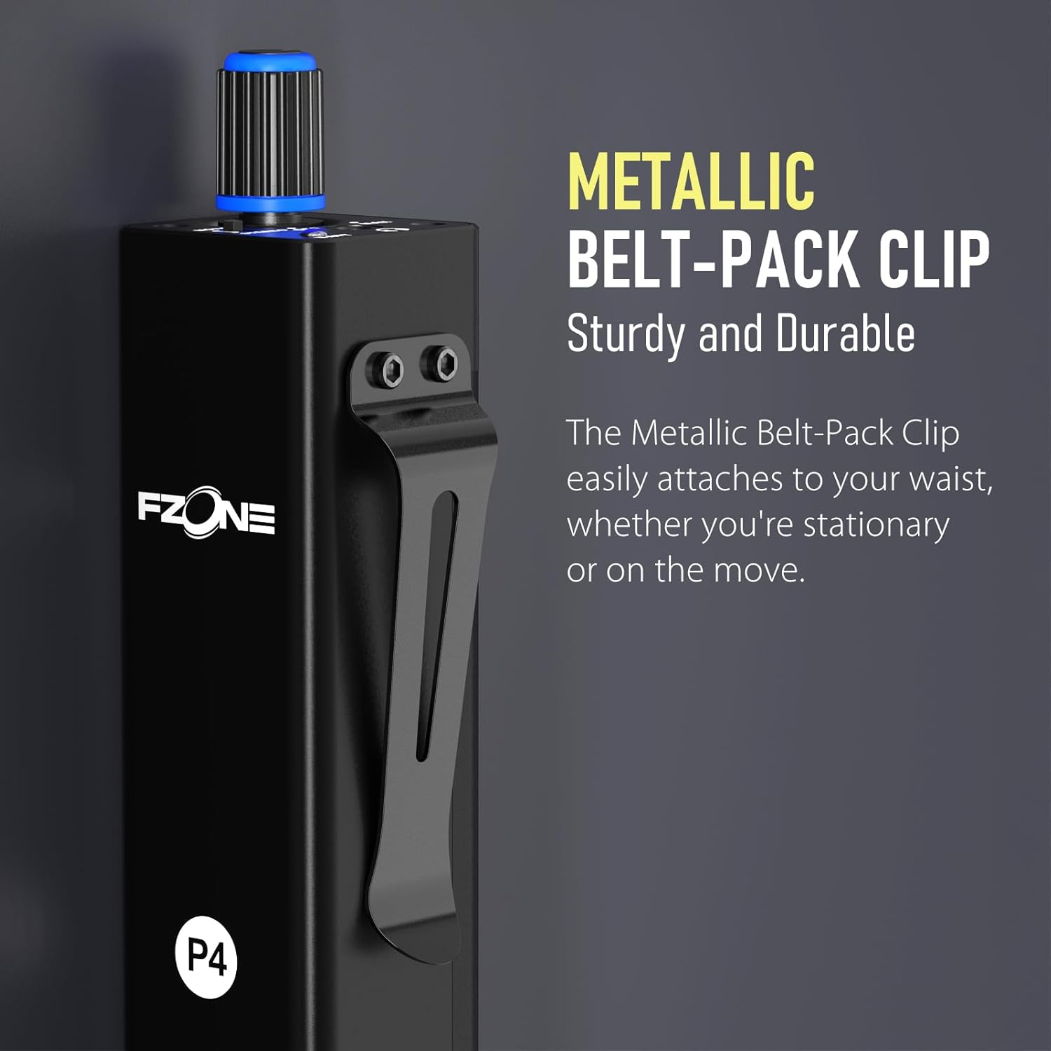 FZONE P4 Wired In-Ear Monitor IEM Amplifier Portable IEM Quickly Switch Stereo Mono for Drummer,Band,Studio image number 1