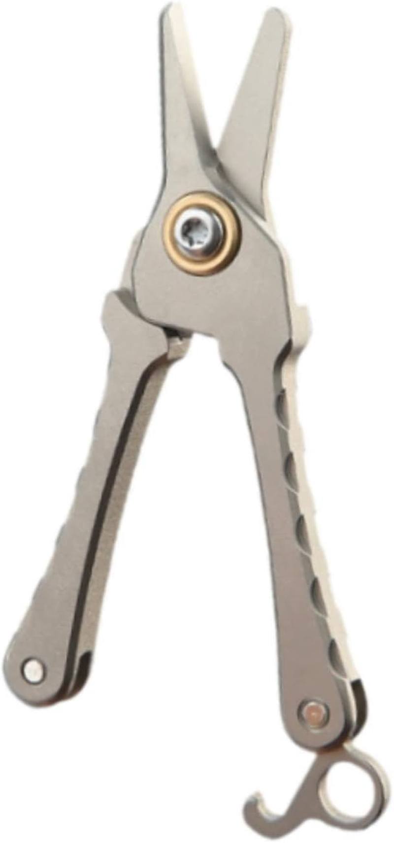 Eigell Men'S Nose Hair Scissors, Makeup Beauty Tool,Facial Trimmer, Facial Hair Trimming Tool,For Eyelashes