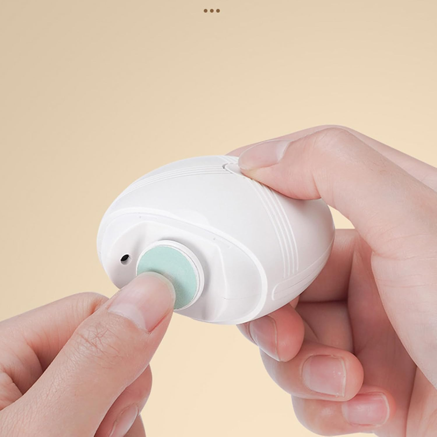 Automatic Nail File - 3 Speeds Safety Fingernail Grinder Trimmer | with Light Automatic Electric Nail File for Seniors - for Adult, Kids, Children, Seniors, Manicure, Pedicure, Toenails, Home, Salon image number 3