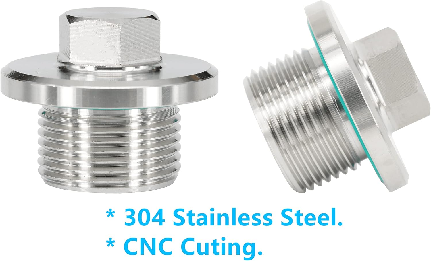 Dsnaduo 1 Pc M22X1.5 Stainless Steel Magnetic Transmission Front/Rear Differential Gearbox Oil Fill and Drain Plug Fit for BMW, Mini Cooper, John Deere, KTM, Replace 33117525064, HWP0065 image number 6