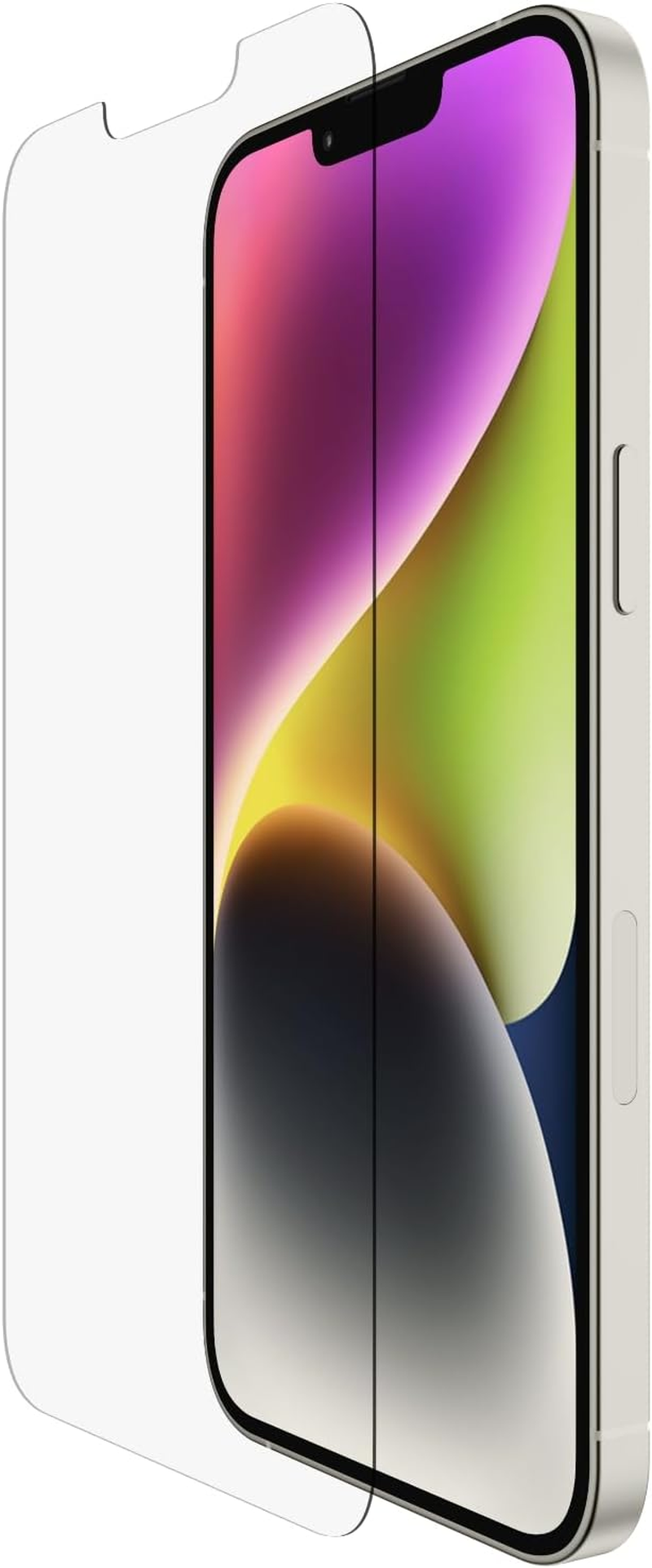 Belkin Iphone 14 Plus/13 Pro Max Screen Protector Ultraglass, Antimicrobial-Treated, Easy Application Bubble Free with Included Guide Tray, Transparent image number 1